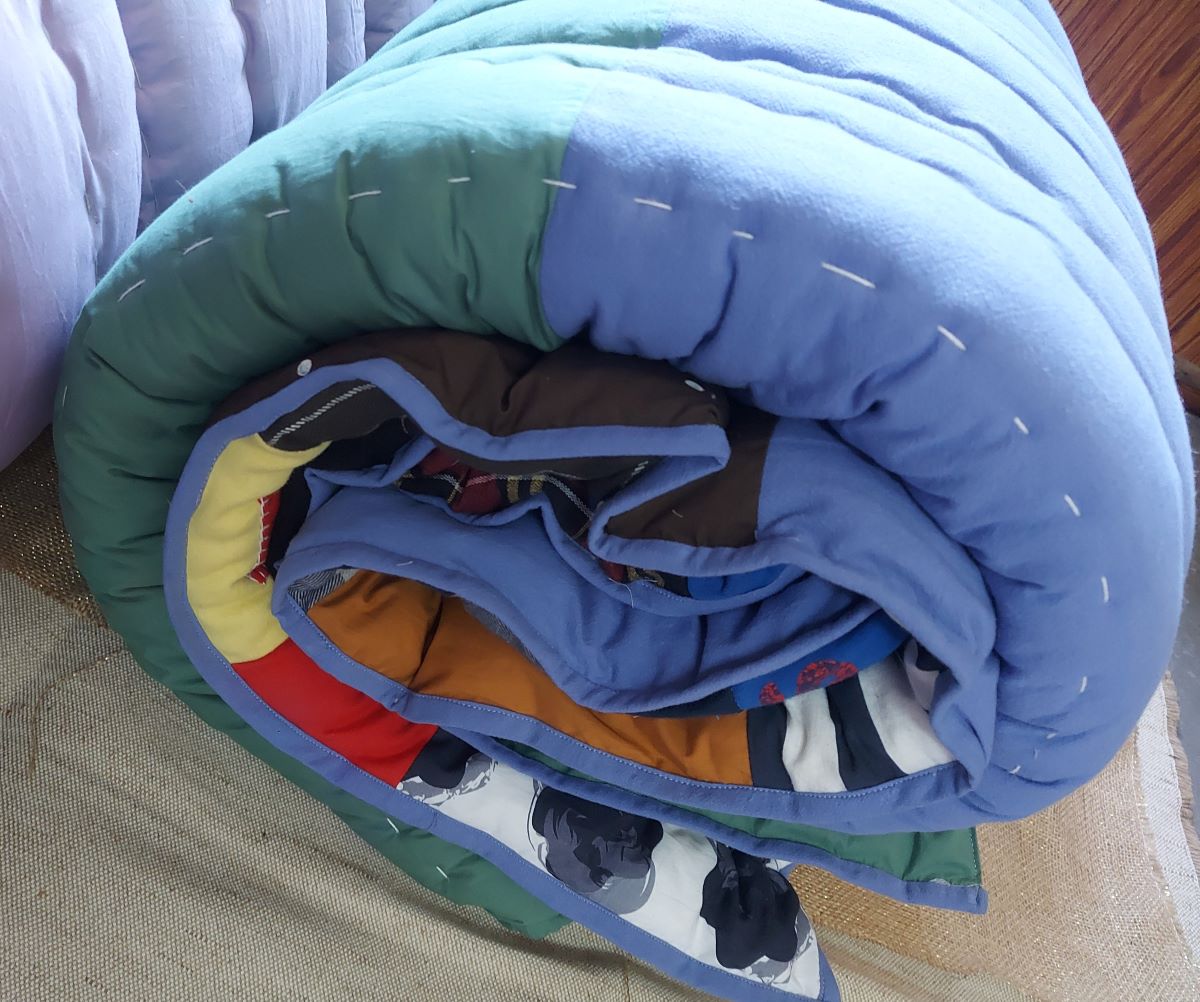 Upcycled Personalised Memory Quilts (FRILL): Cherished Moments Woven into Comfort