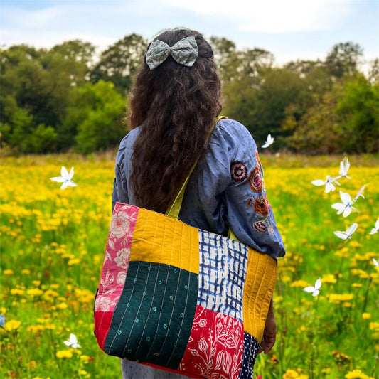 Sunburst Patch Tote
