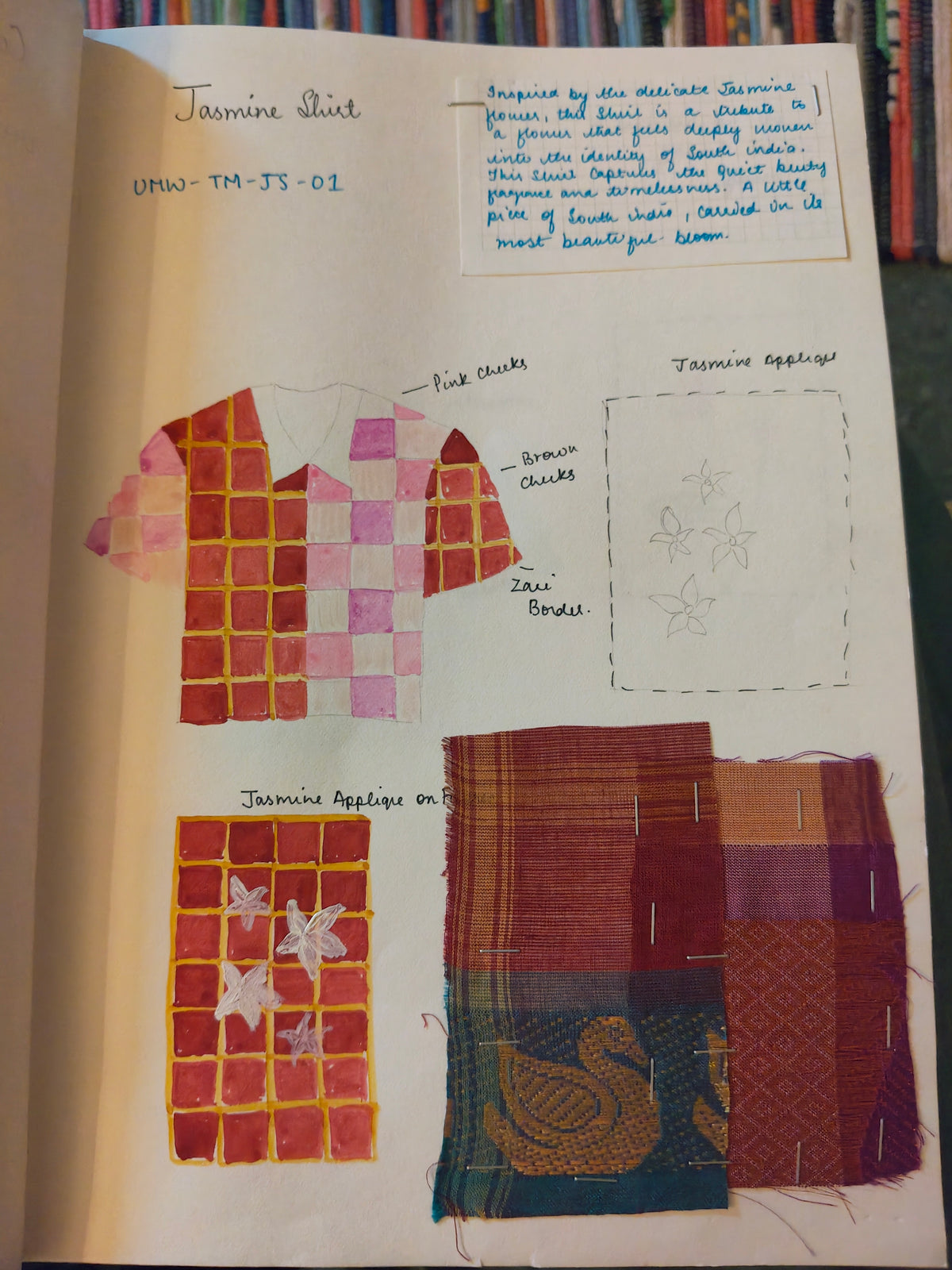 TAMARAI 2 - MADURAI JASMINE SUNBURST SHIRT