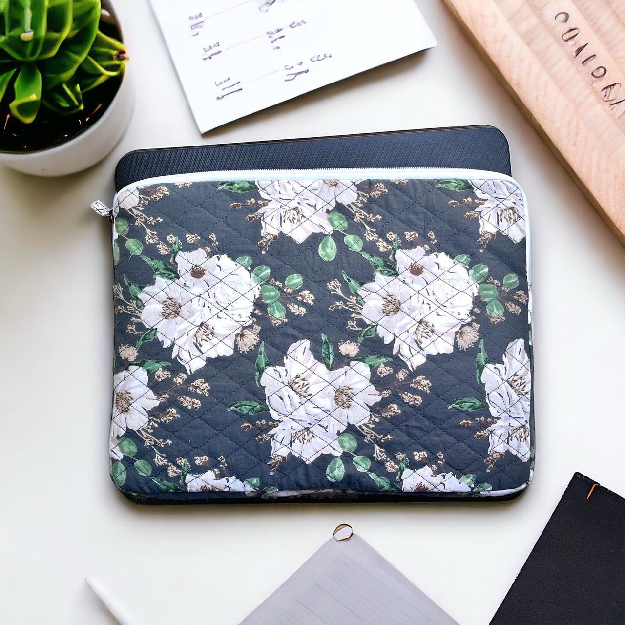 Floral Mist Laptop Sleeve