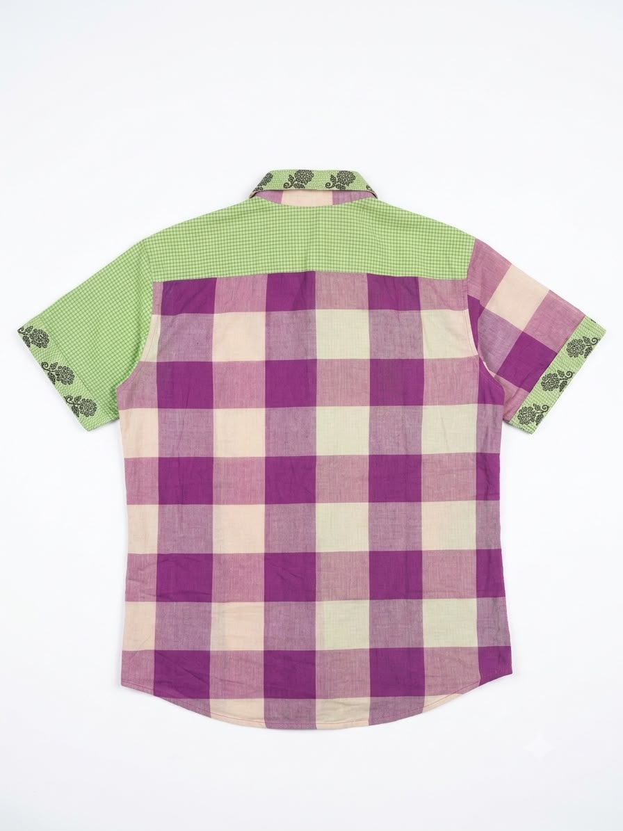 🌸 TAMARAI 2 — LOTUS MADRAS CHECK SHIRT