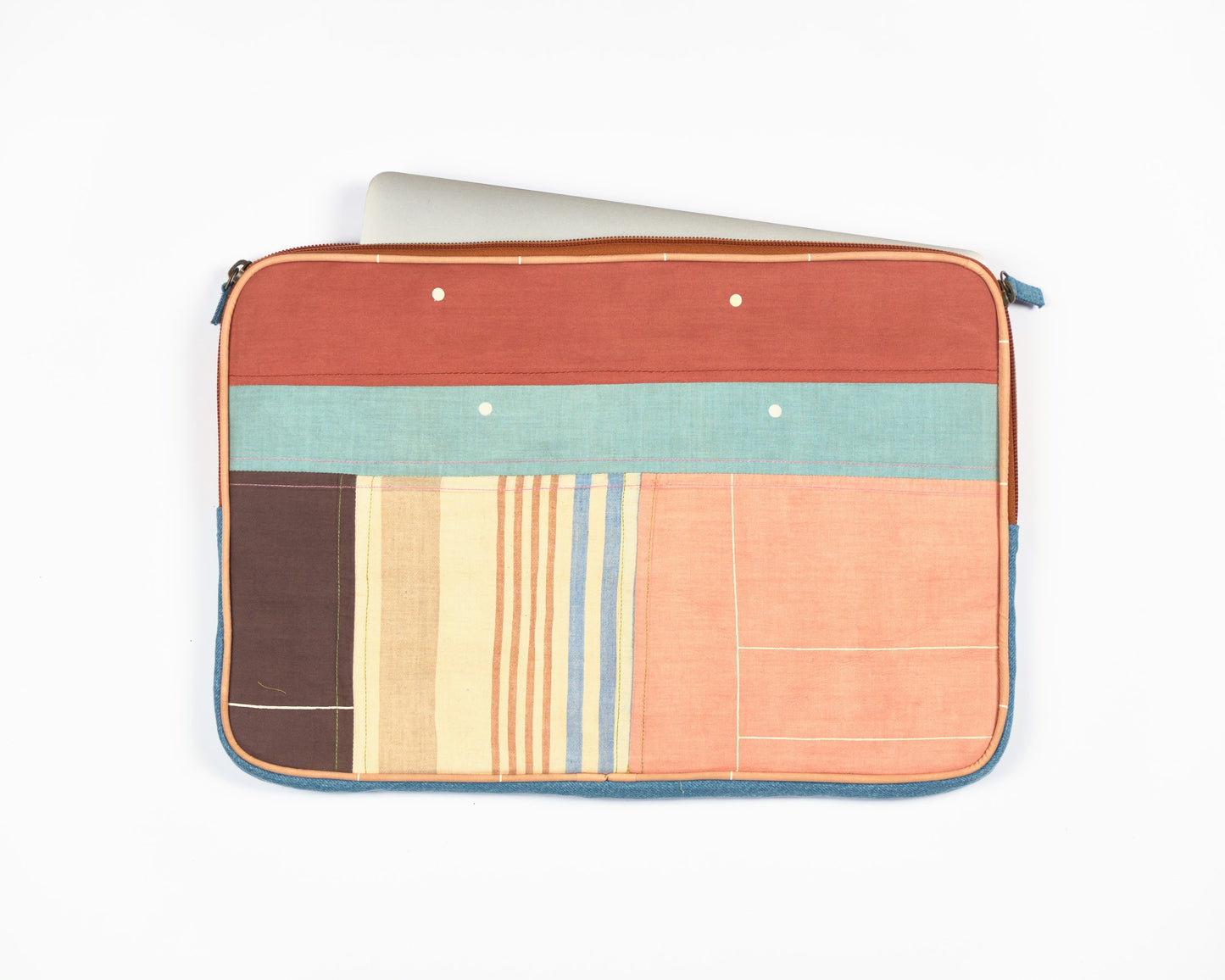 Pastel Palette Patched Laptop Sleeve