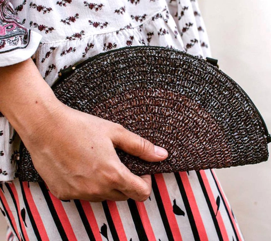 Crochet cassette Clutch