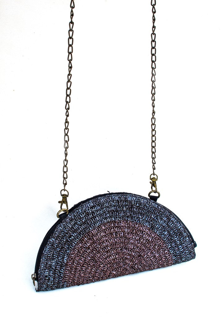 Crochet cassette Clutch
