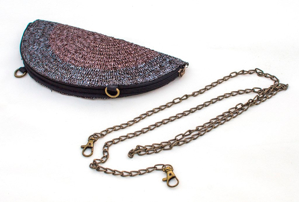 Crochet cassette Clutch