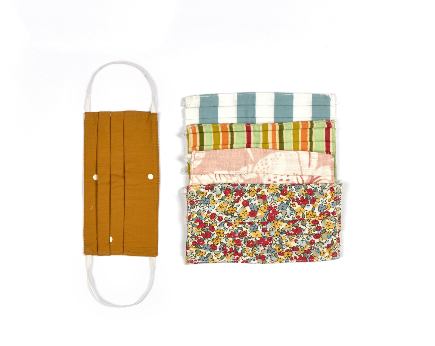 3 Ply Reusable Masks - Pack of 5 (Printed)