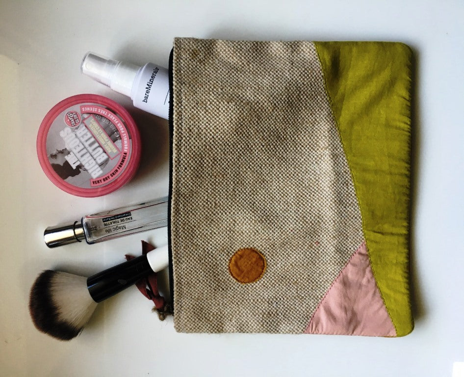 Jute Vanity Pouch (Set of 2)