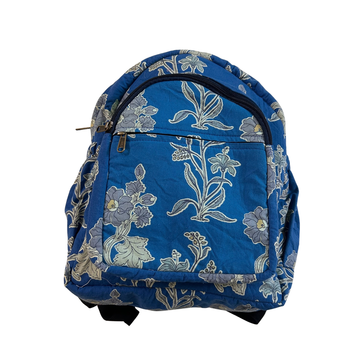 Blue Floral Backpack