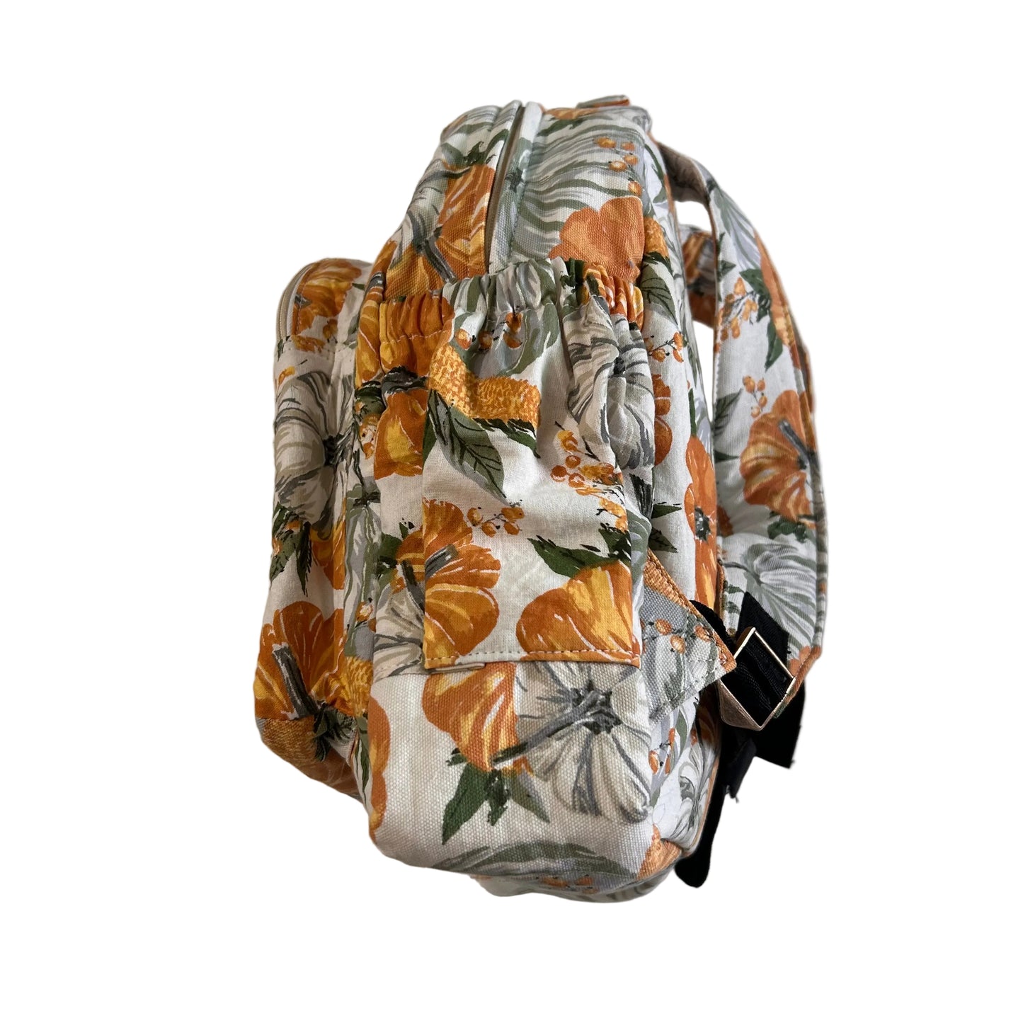 Orange Flowers Backpack