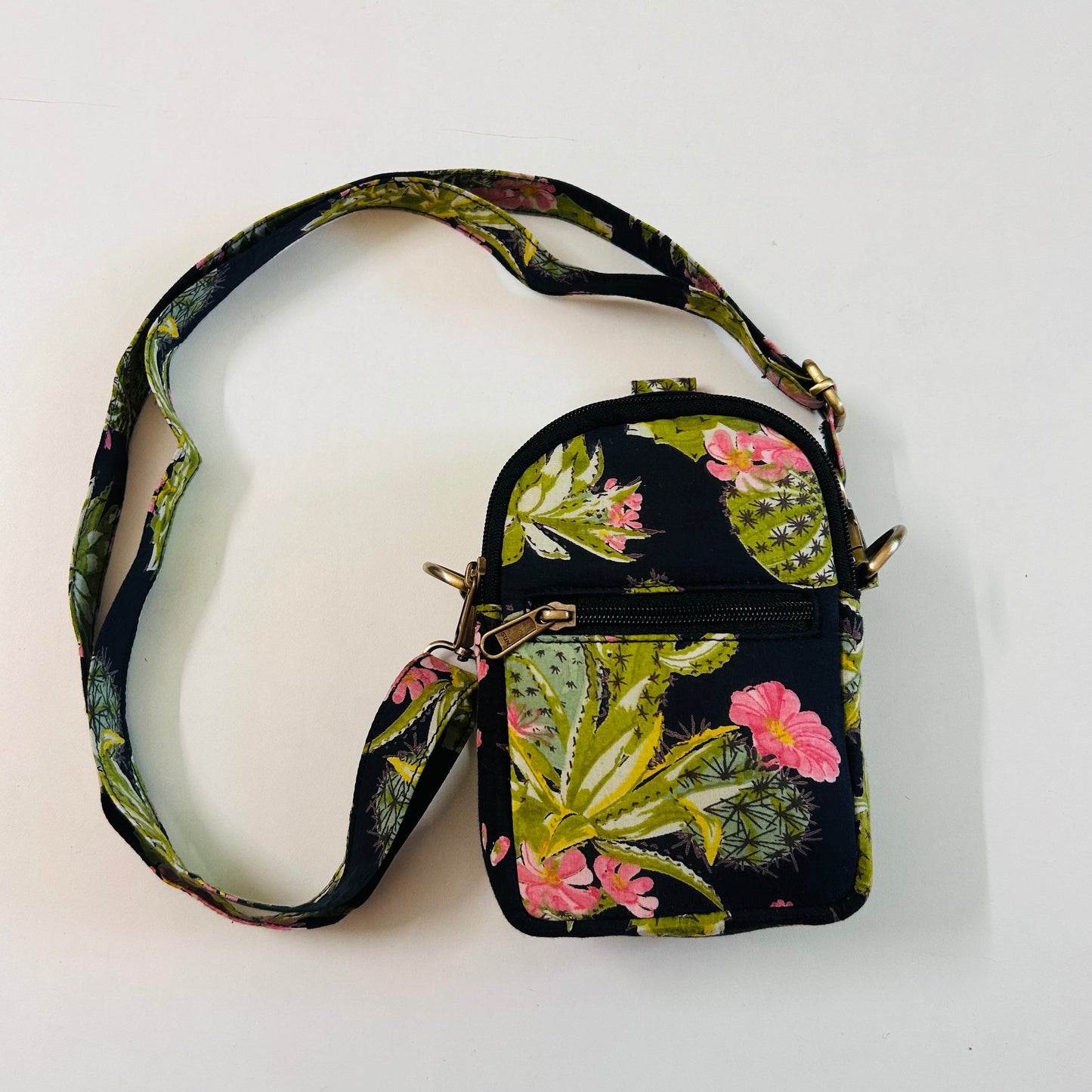 Cactus Flower Sling Bag