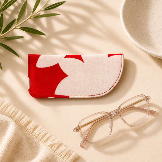 Red & white Specs Sleeve