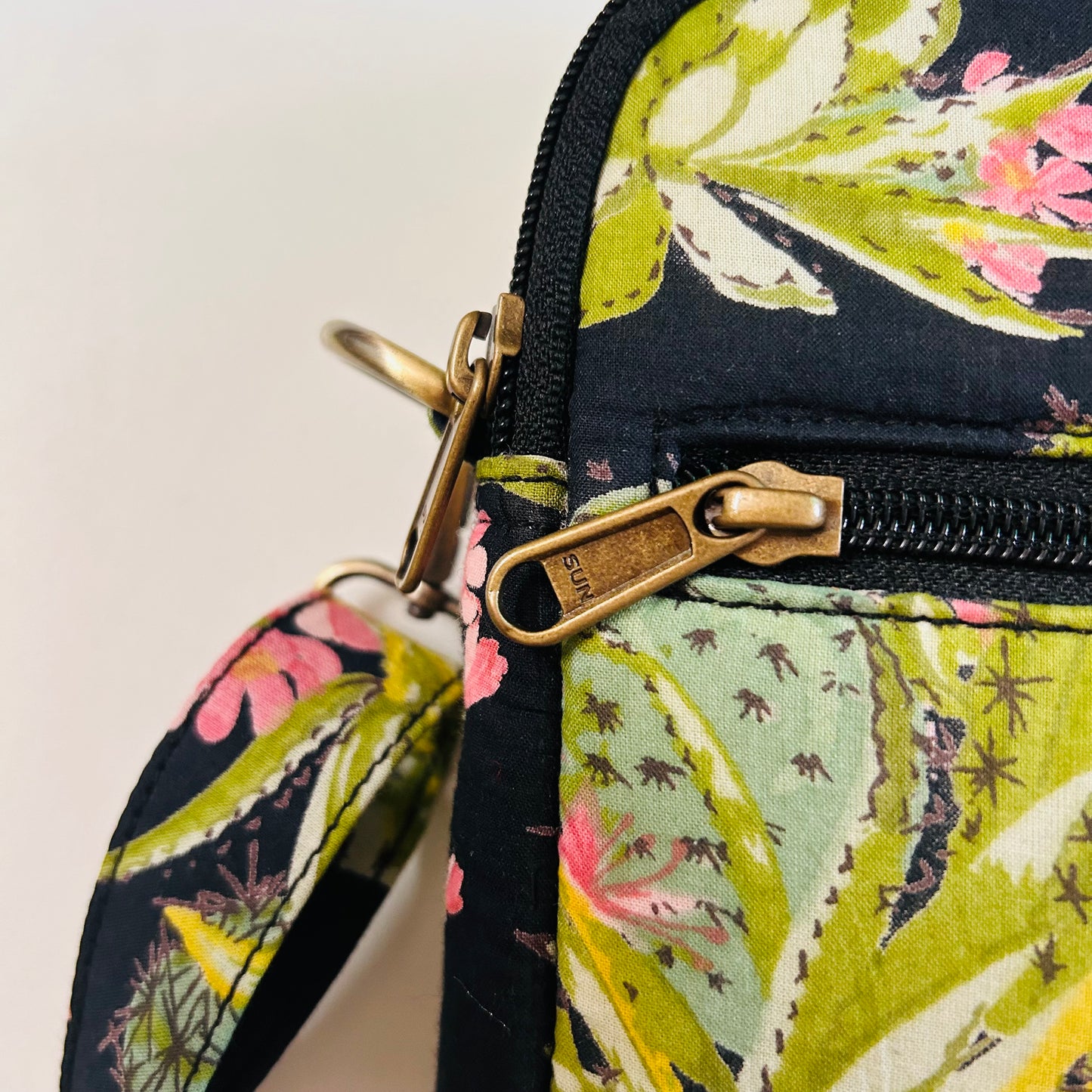 Cactus Flower Sling Bag