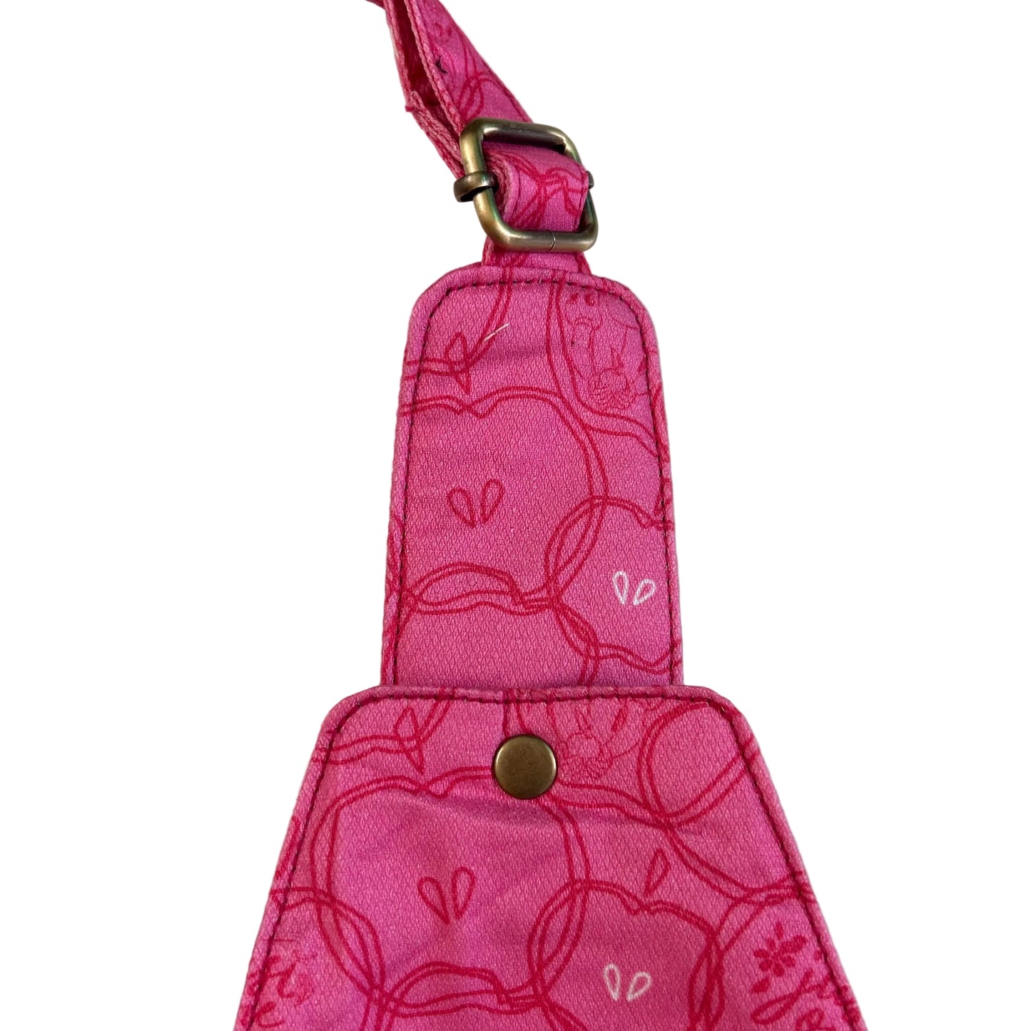 Pink Apple Crossbody Bag