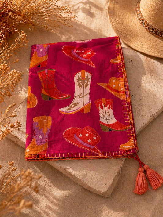 Cowboy Print Bandana