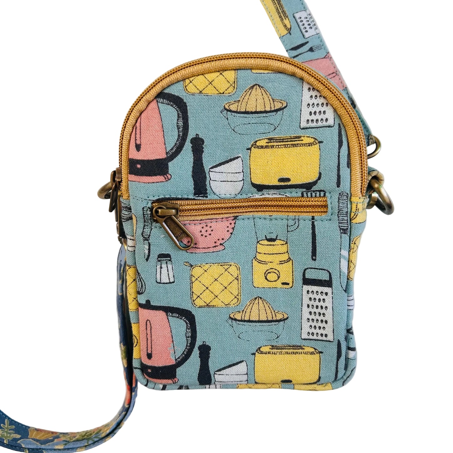 Blue Kitchen print Sling