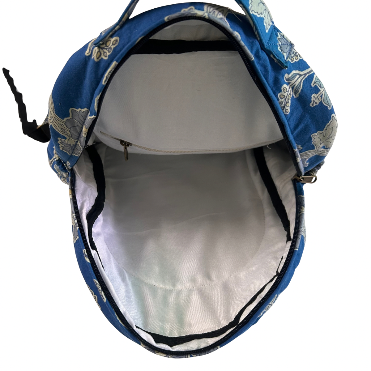 Blue Floral Backpack