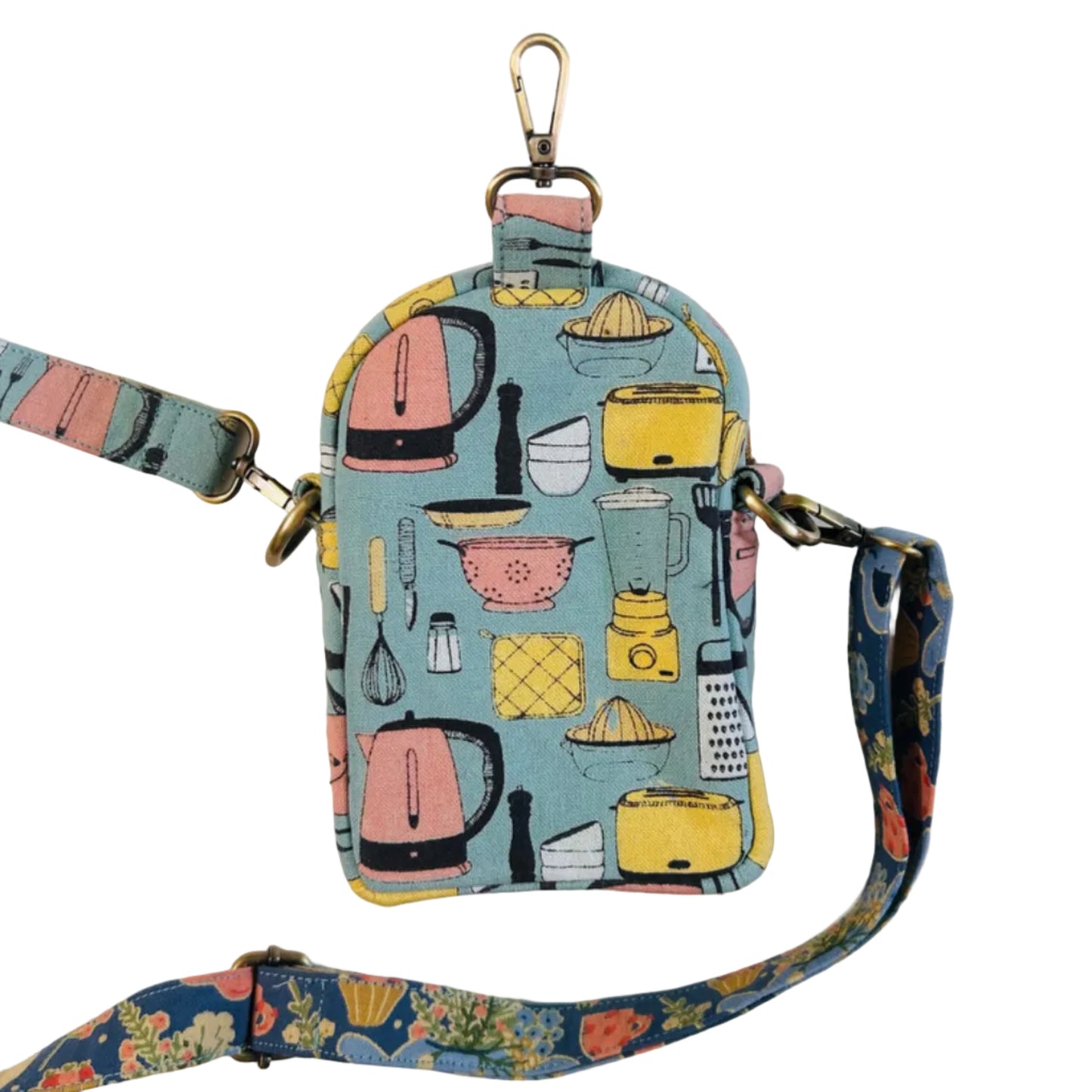 Blue Kitchen print Sling