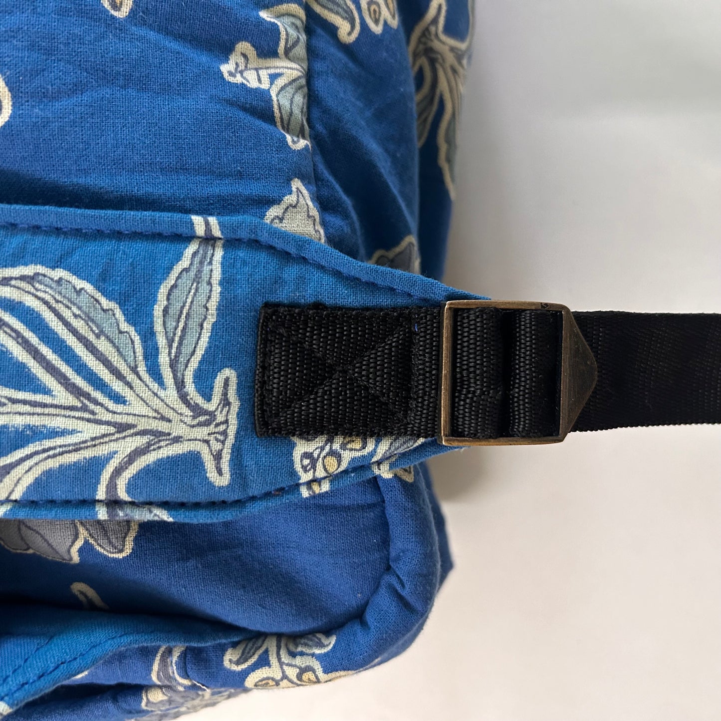 Blue floral Backpack