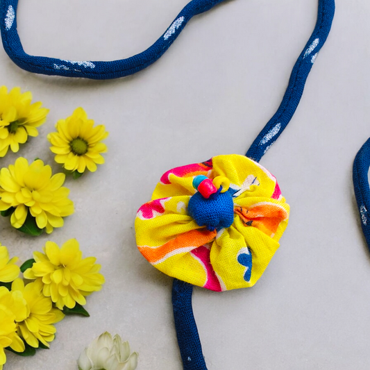 Upcycled Handmade Sunflower Rakhi