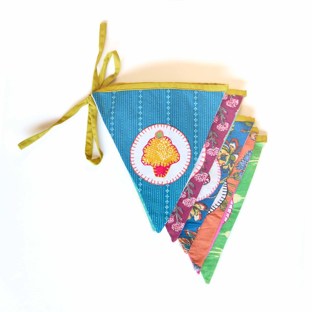 Upcycled Cupcake Banner Bunting