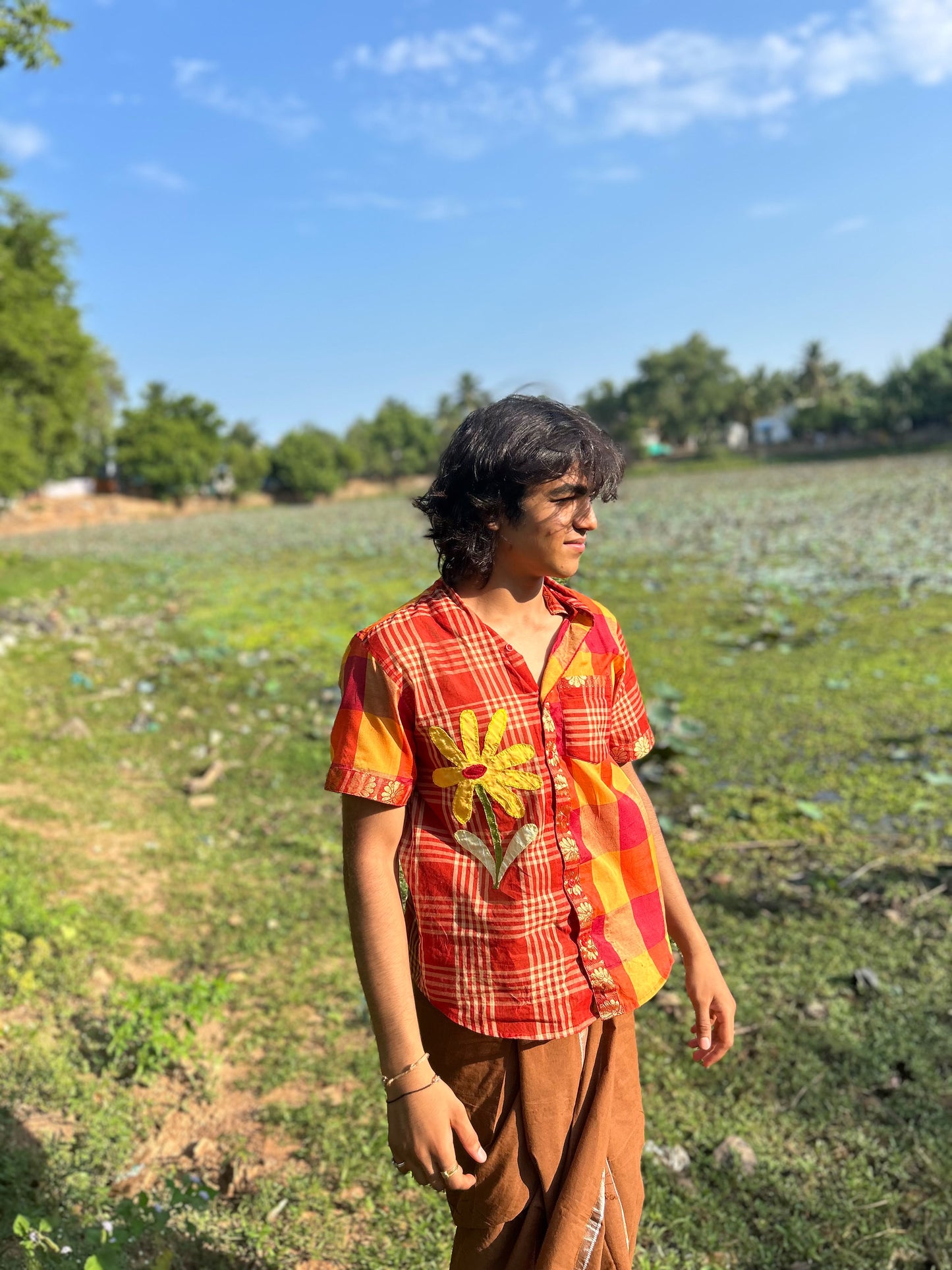 TAMARAI 2 - SUNSET SUNFLOWER SHIRT🌻