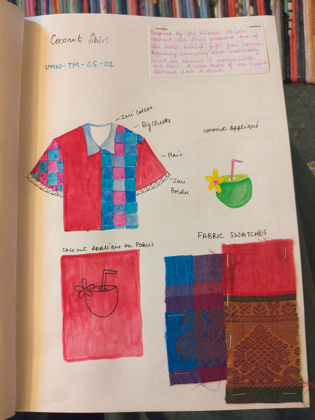 TAMARAI 2 - TROPIC COCONUT SHIRT