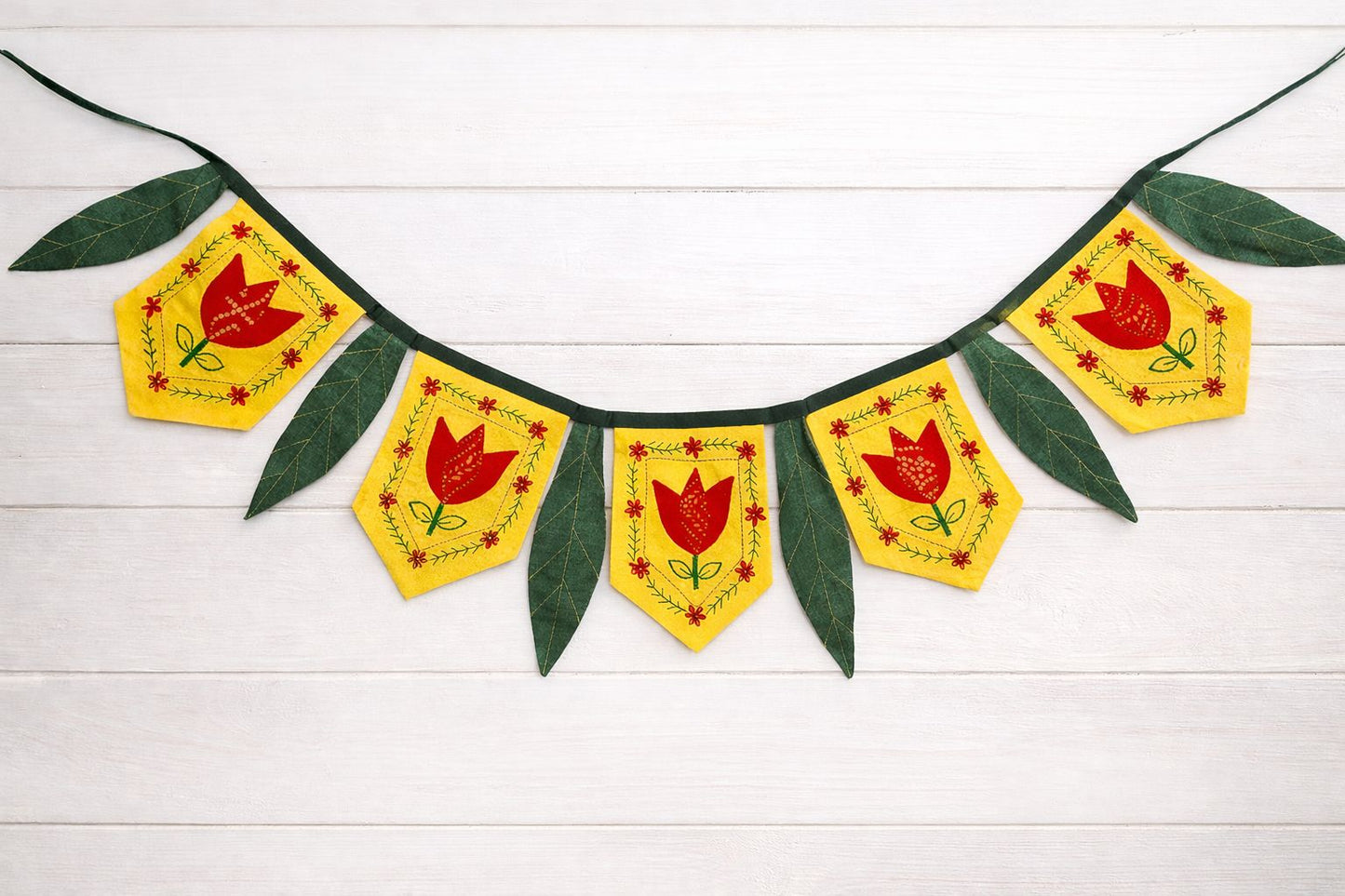 Lotus Mango Leaf Toran