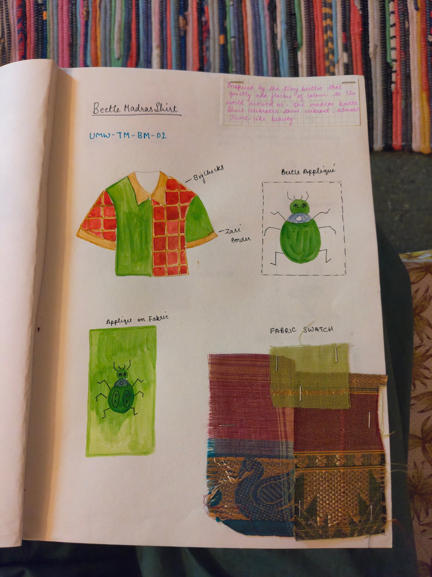 TAMARAI 2 - MADRAS BEETLE SHIRT 🪲