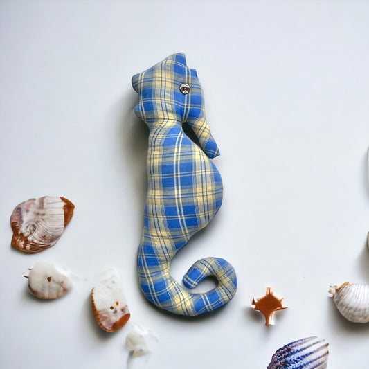 Blue Seahorse Toy
