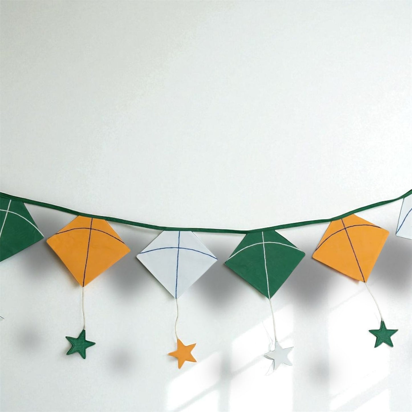 Kite Tricolour bunting, Independence /Republic Day Bunting