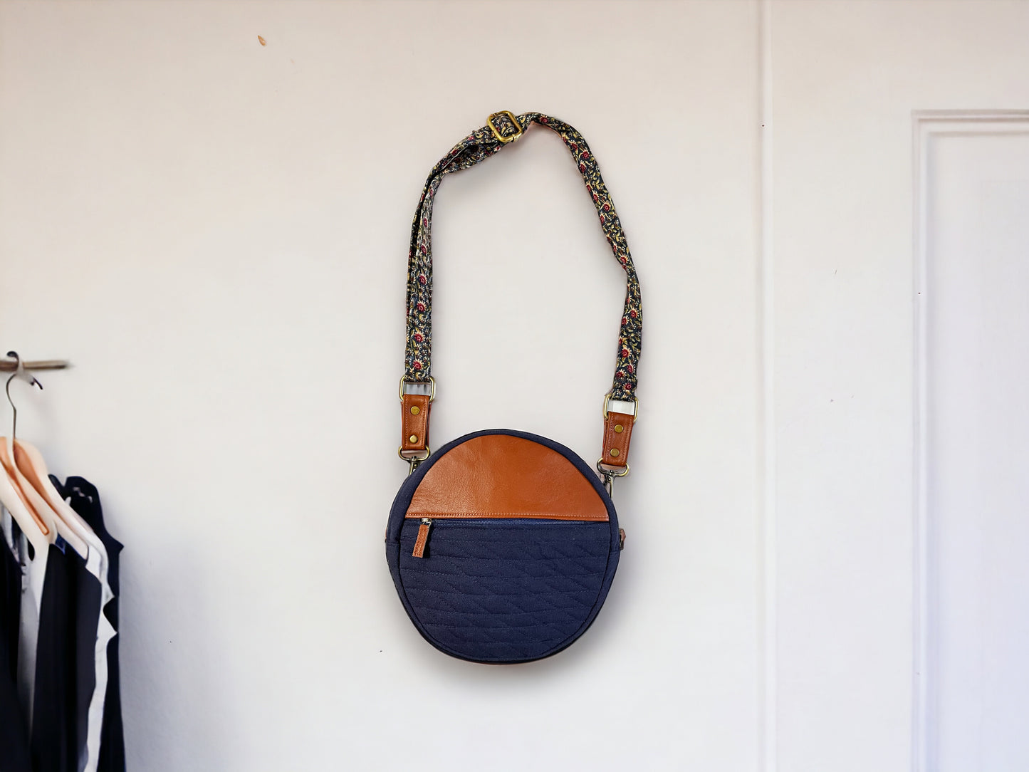 Indigo Essence Crossbody Sling Bag