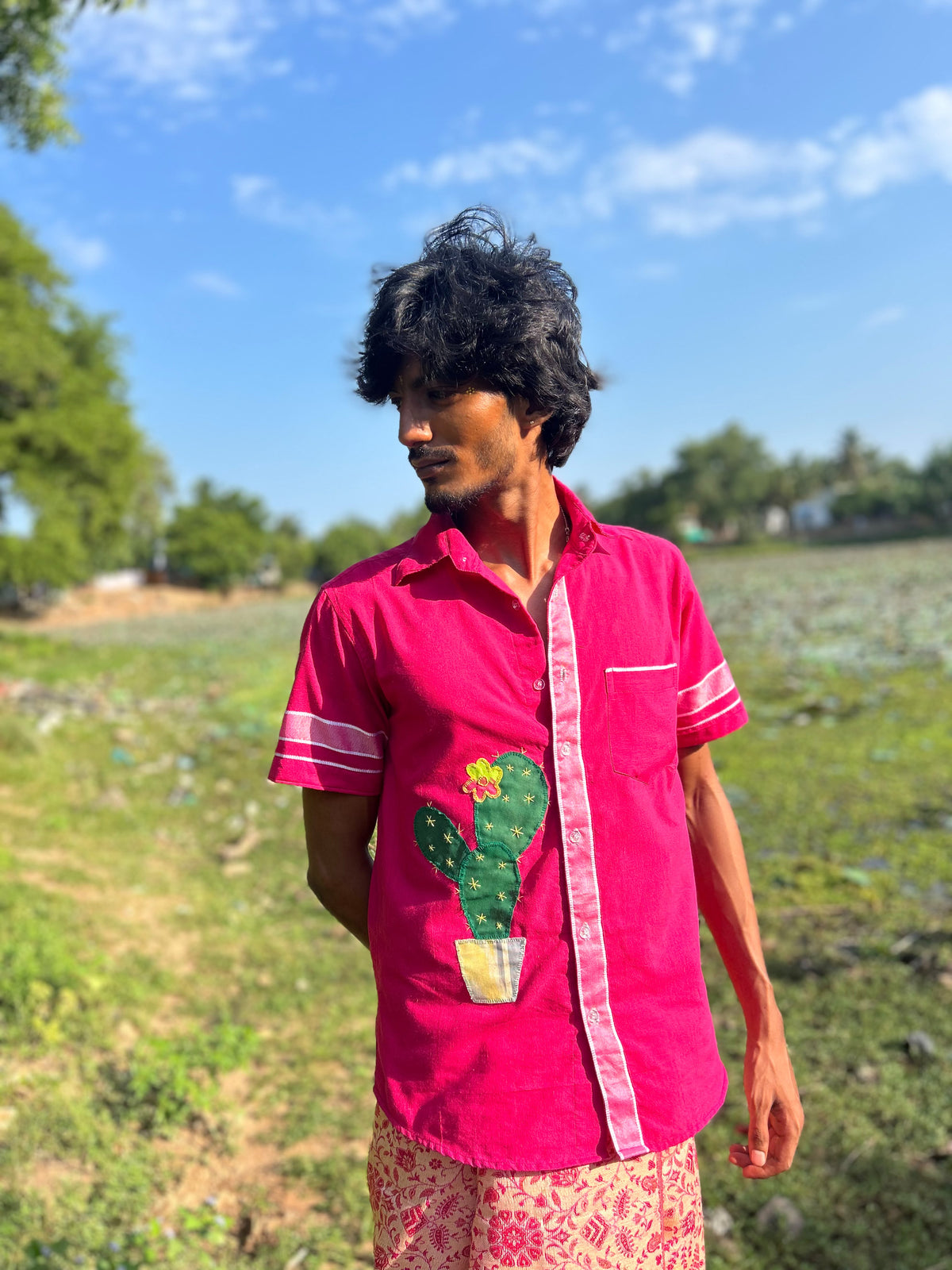 TAMARAI 2 -  PINK CACTUS SHIRT 🩷🌵