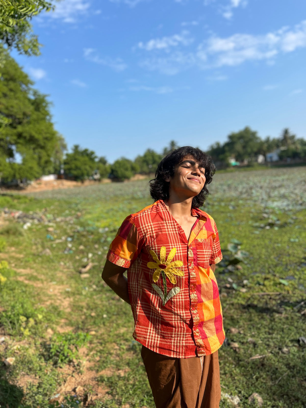 TAMARAI 2 - SUNSET SUNFLOWER SHIRT🌻