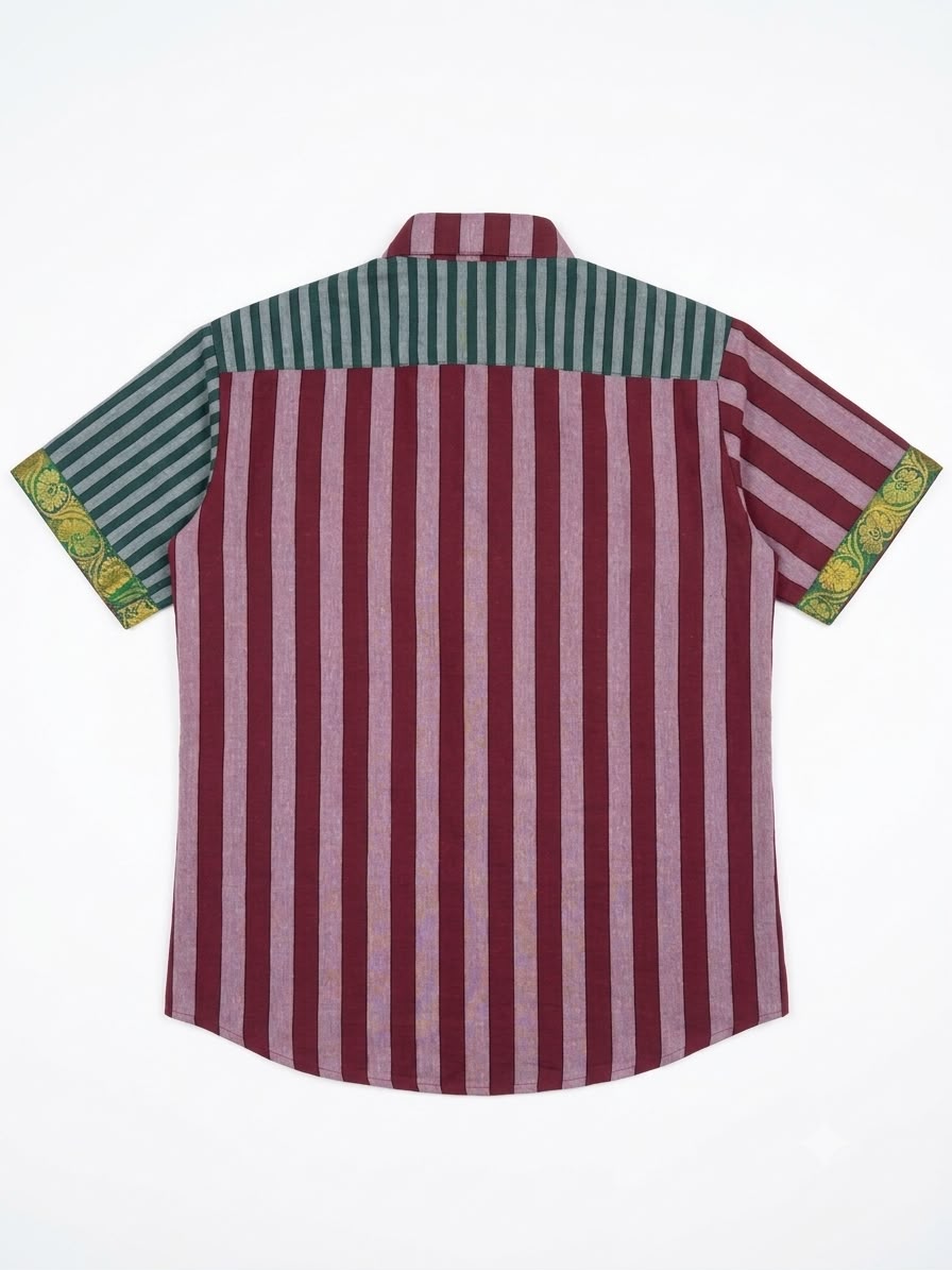 TAMARAI 2 - LOTUS MADRAS STRIPE SHIRT 🪷