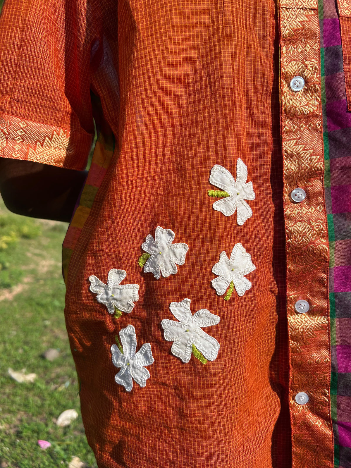 TAMARAI 2 - MADURAI JASMINE SUNBURST SHIRT
