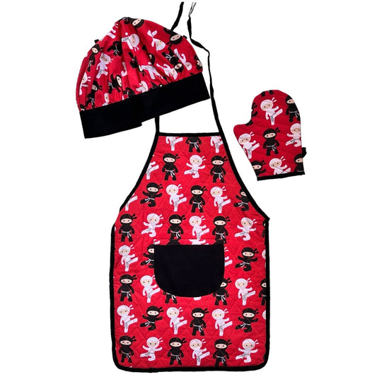 Sustainable Chef Jr. Quilted Apron