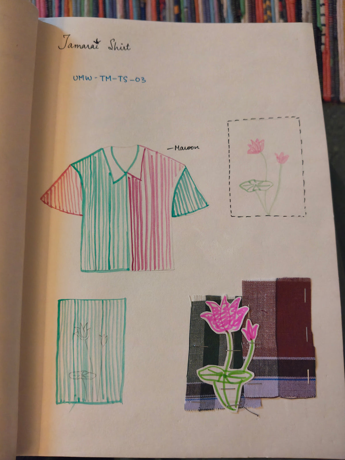 TAMARAI 2 - LOTUS MADRAS STRIPE SHIRT 🪷