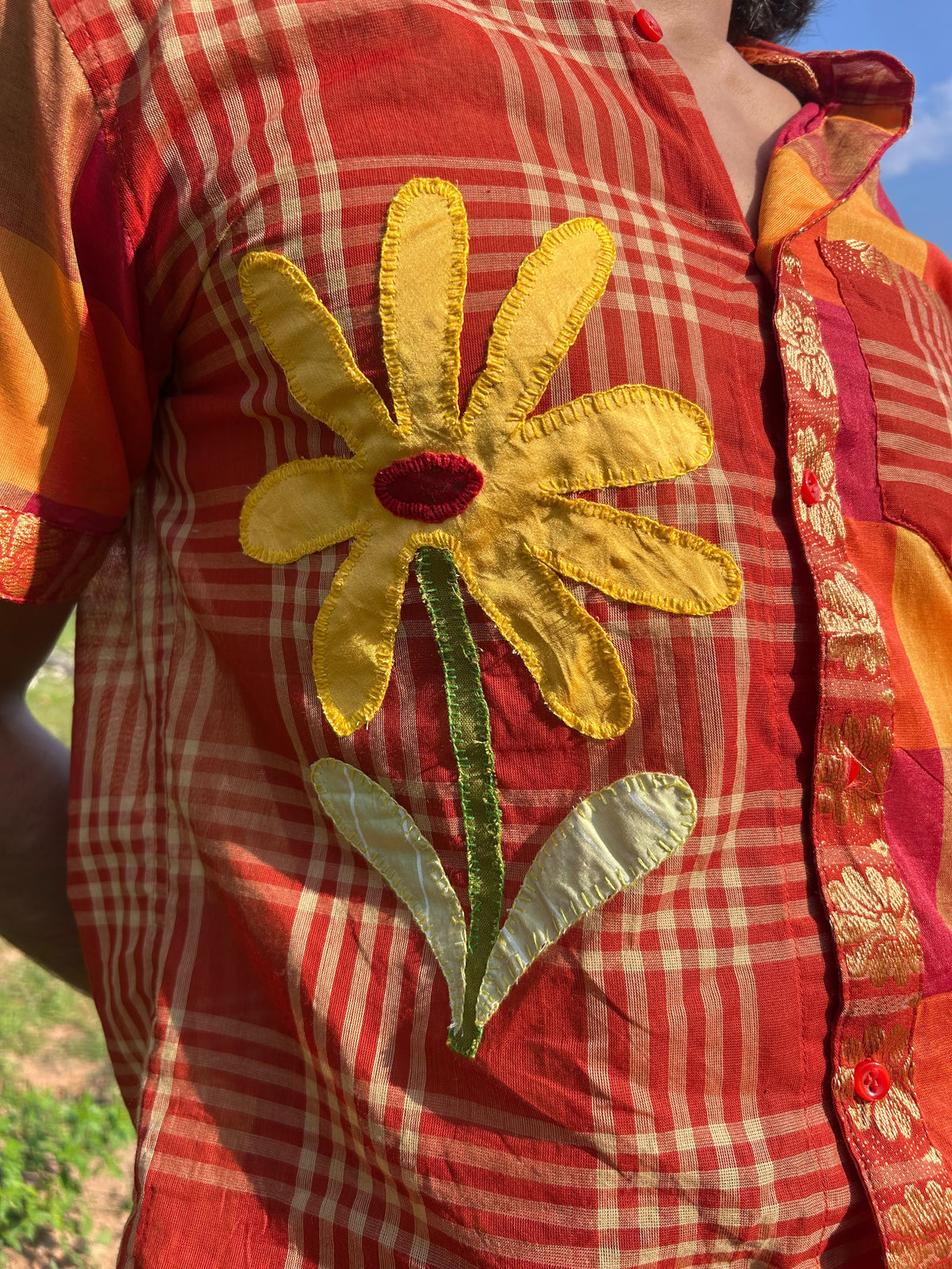 TAMARAI 2 - SUNSET SUNFLOWER SHIRT🌻