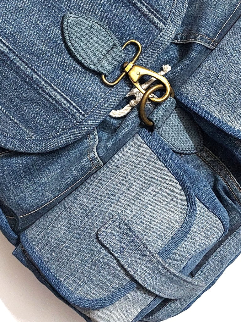 Classic Denim Backpack