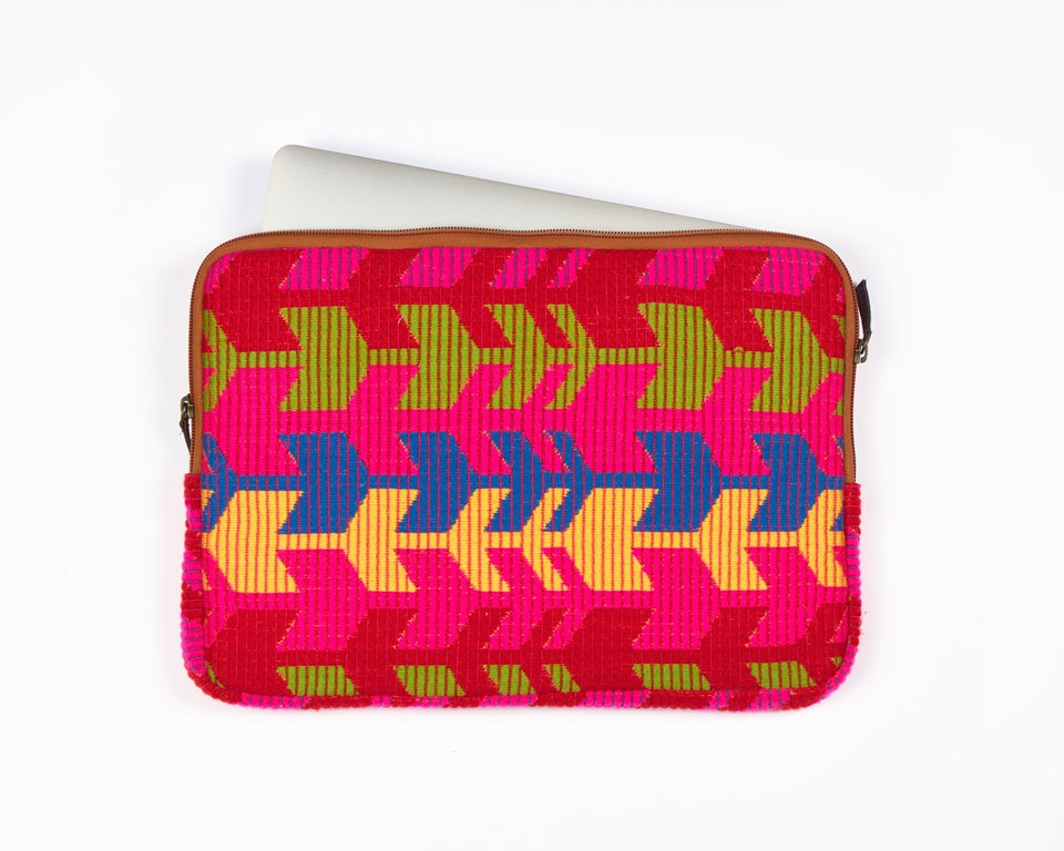 Colorful Chevron Laptop sleeve